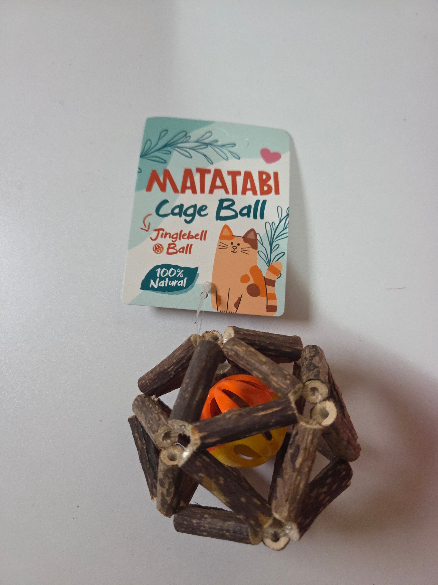 Matatabi cage with bell