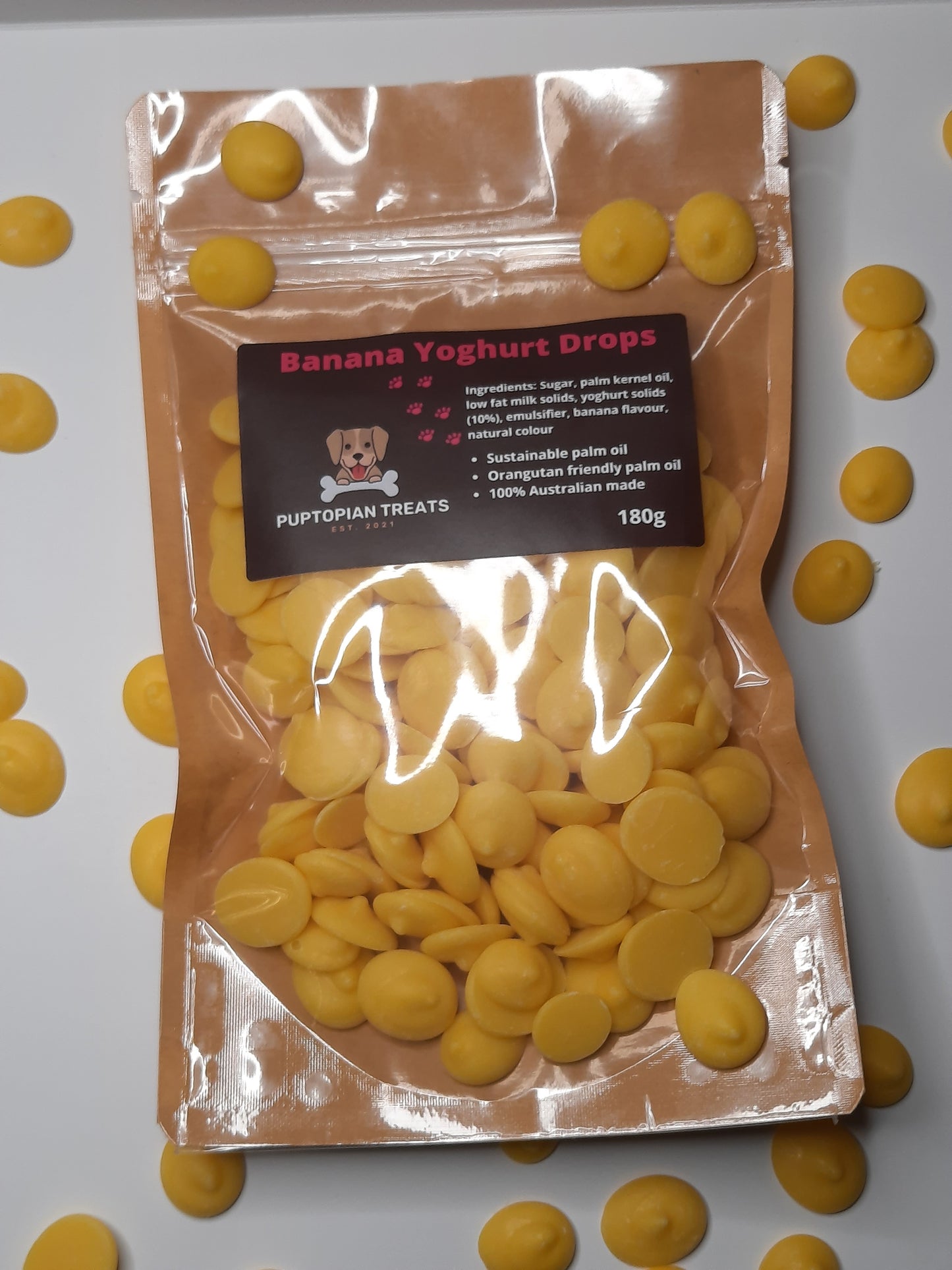 Yoghurt and Carob Drops