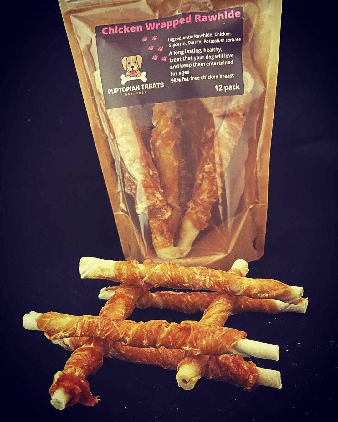 Chicken Wrapped Rawhide